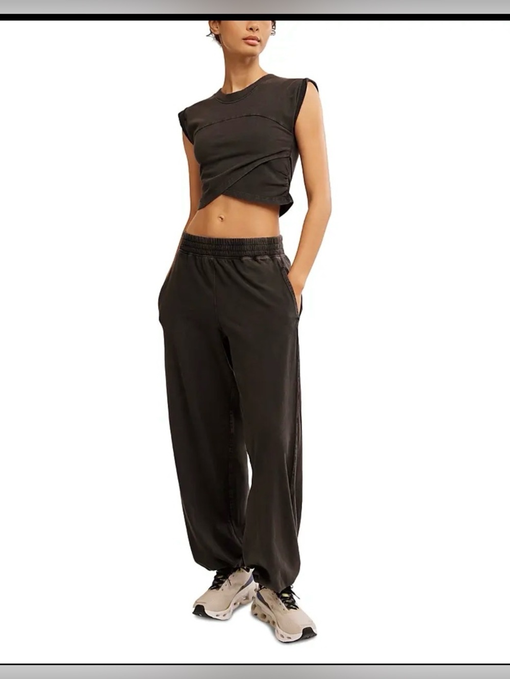 FP Movement by Free People Black Track Pants